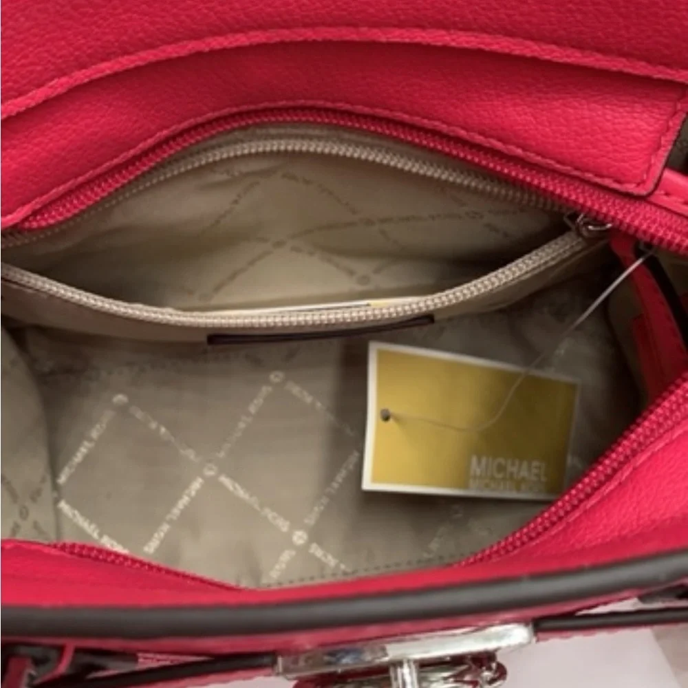 Michael Kors Hamilton Small Satchel Shoulder Crossbody Bag
Electric Pink Multi - Picture 9 of 14